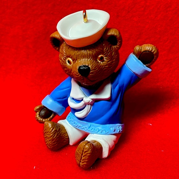 Grandson Bear Hallmark Ornament - Picture 1 of 4